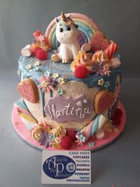 tarta unicornio